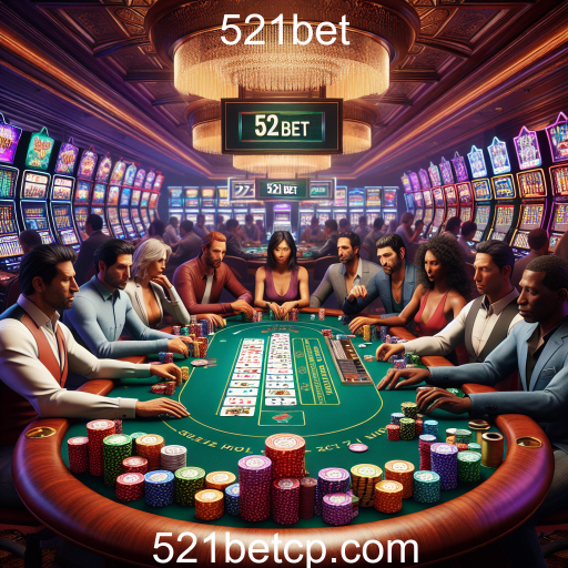 Desvendando o Mundo do Pôquer na 521bet